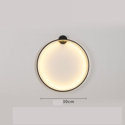 Modern Minimalist Living Room Background Wall Modeling Lamp