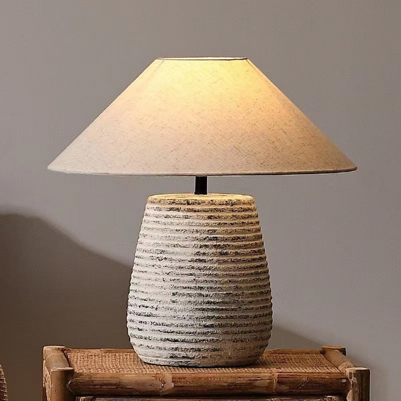 Ceramic Table Lamp Silent Style Large Modern Ornament