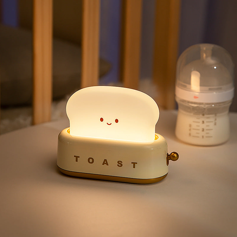 Creative LED Bread Maker Night Light Dimming Lamp