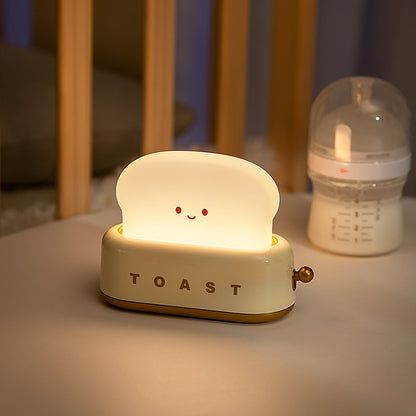 Creative LED Bread Maker Night Light Dimming Lamp