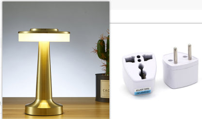 Creative Dining Table Hotel Dumbbell Charging Table Lamp