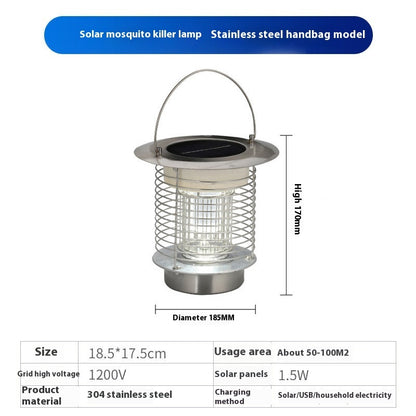 Outdoor Waterproof Solar Mosquito Lamp Household