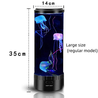 Jellyfish Lamp USB Colorful LED Color Changing Night Lamp