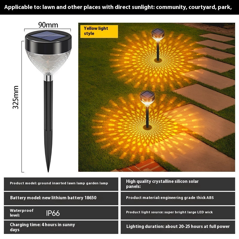 Solar Garden Outdoor Lawn Lamp