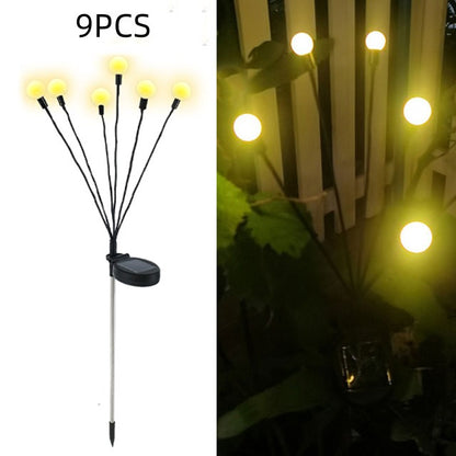 Simulation Firefly Solar Light Outdoor Decor Solar LED Lights Outdoor Garden Lights