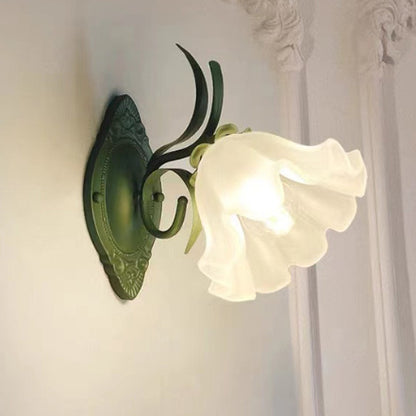 Flower Wall Lamp Living Room Background Wall