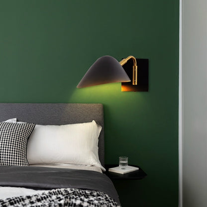 Bedside Table Study Intelligent Double-headed Wall Lamp