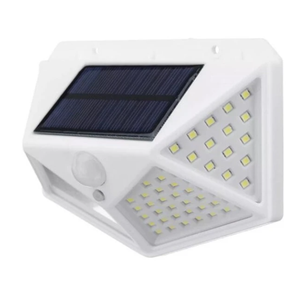 Outdoor Four Sided Solar Wall Light Waterproof Garden Light