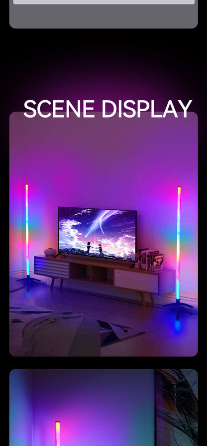 LED Corner Ambience Light Split Floor Bedroom Decoration