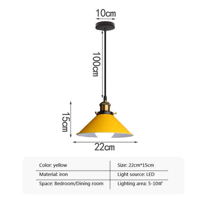 Simple Living Room Bedroom Study Single-head Droplight