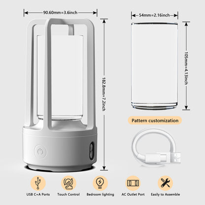 Audio Acrylic Crystal Lamp