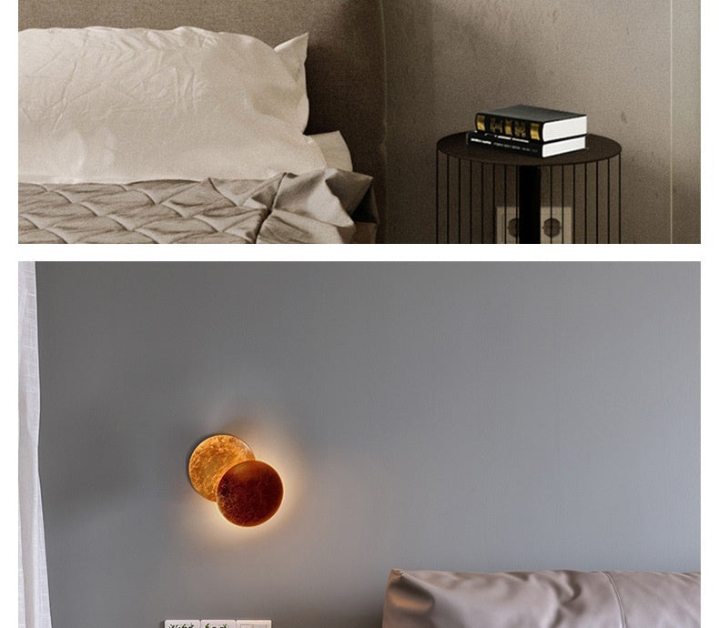 Nordic Moon Reading Bedside Lamp Creativity