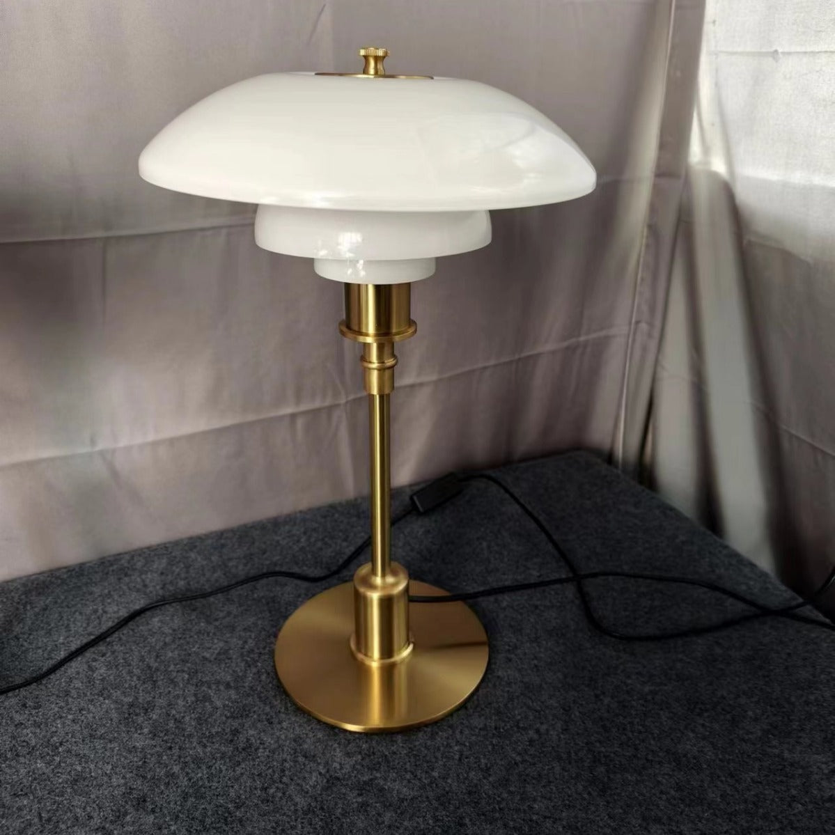 Artistic Living Room Bedside Lamp Glass Creative Table Lamp