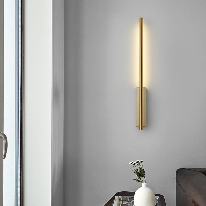 Minimalist Golden Line Wall Lamp Nordic