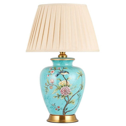 Ceramic Table Living Room Bedroom Study Bedside Lamp