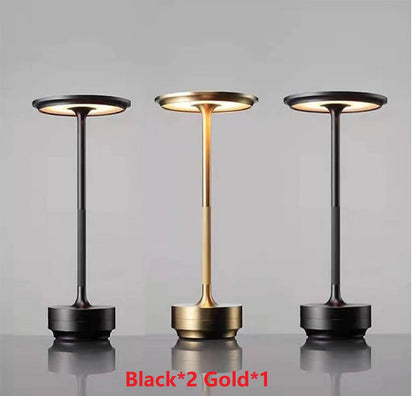 All-aluminum Touch Desk Lamp Hotel Bar Led Lights