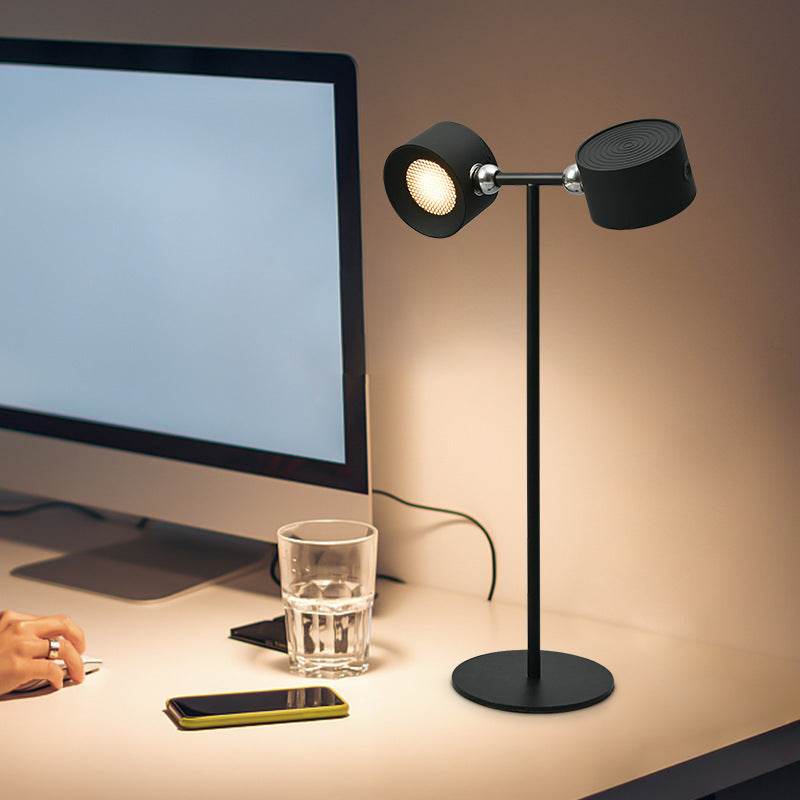 Magnetic Touchable LED USB Rechargeable Table Lamp 360 Rotate