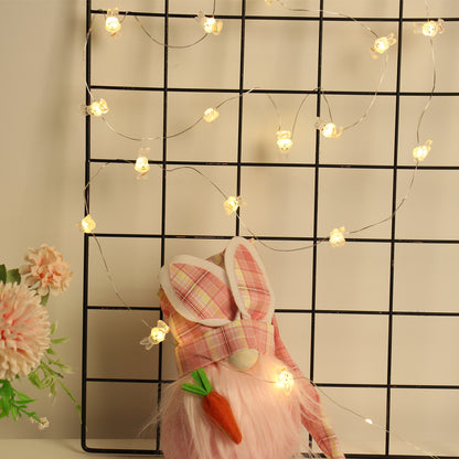 Easter LED Bunny String Lights Easter Decoration