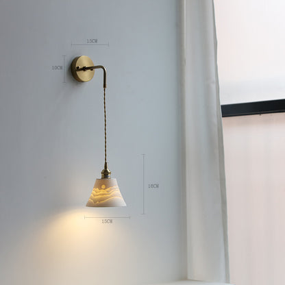 B&B Living Room Background Wall Study Pull Cable Lamp