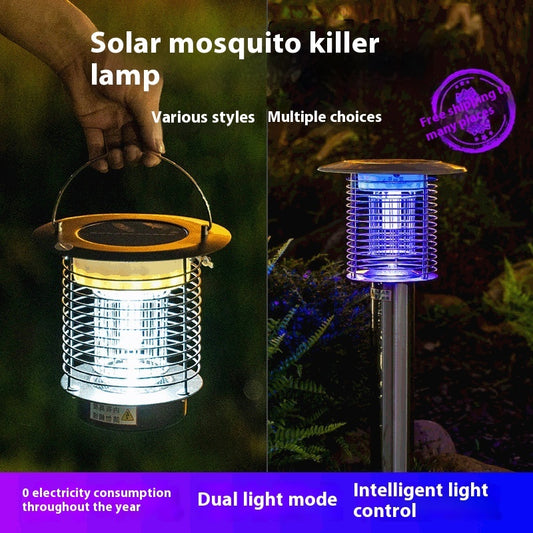 Outdoor Waterproof Solar Mosquito Lamp Household