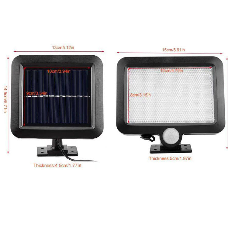 Splitter Solar Outdoor Light Street Light COD With Remote Control