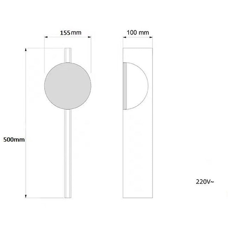 Advanced Modern And Minimalist Wall Lamp