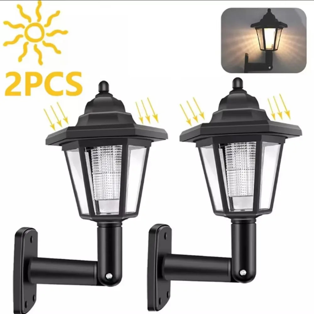 Solar Garden Lights Outdoor LED Street Light Wall Lighting