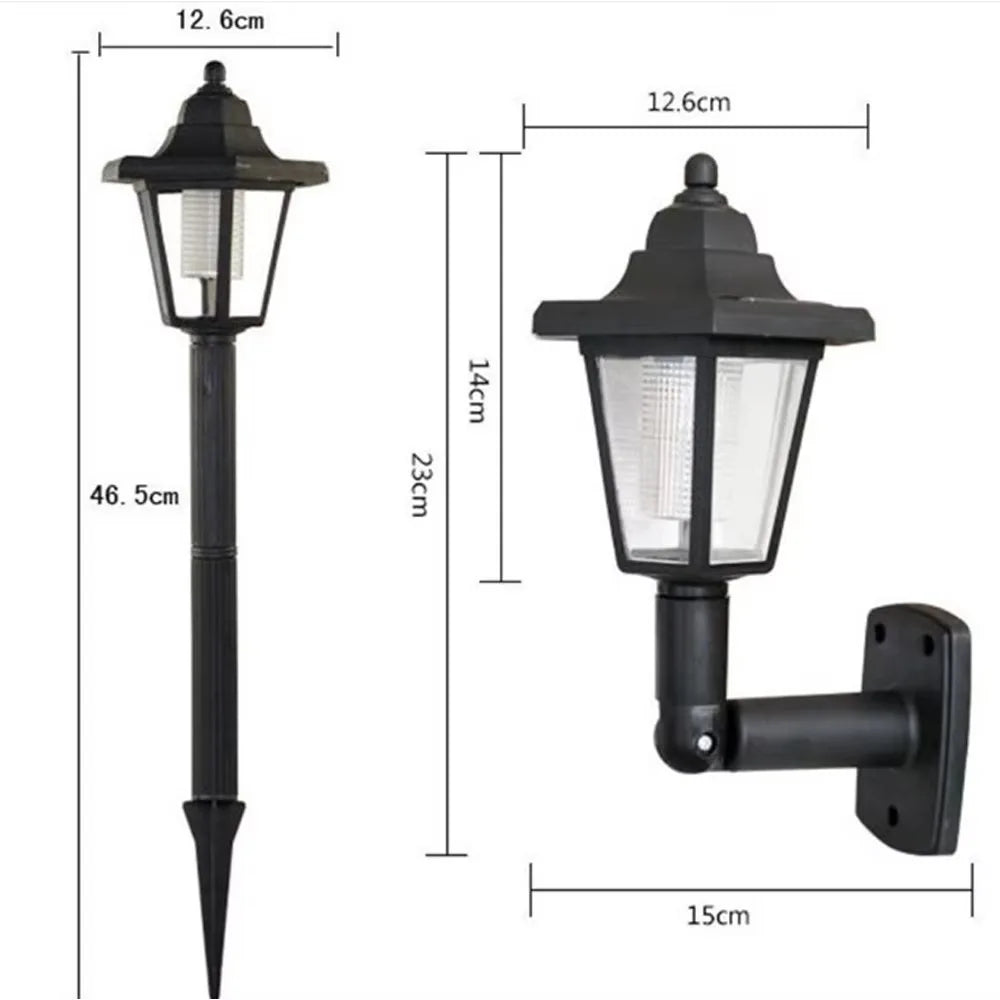 Solar Garden Lights Outdoor LED Street Light Wall Lighting