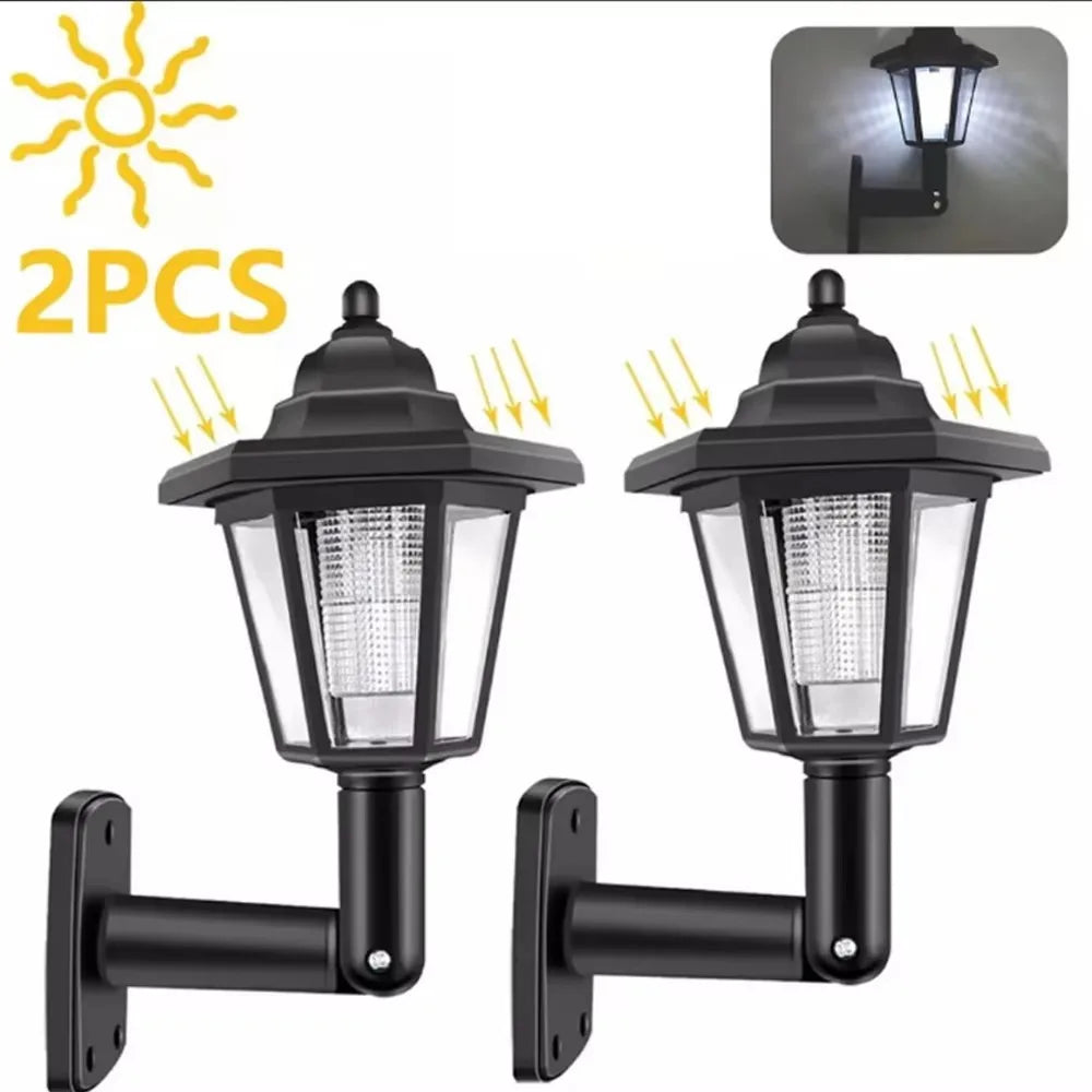 Solar Garden Lights Outdoor LED Street Light Wall Lighting