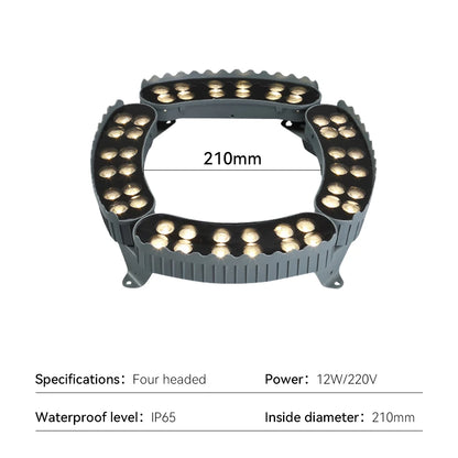 LED Tree Hugging Light Night Projection Spotlight Lamp Outdoor