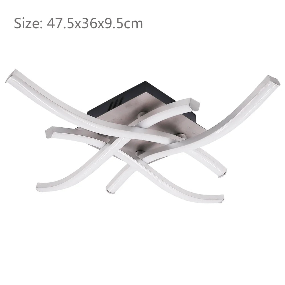 LED Ceiling Light 18W 24W Tri-color Dimmable Ceiling Lamps