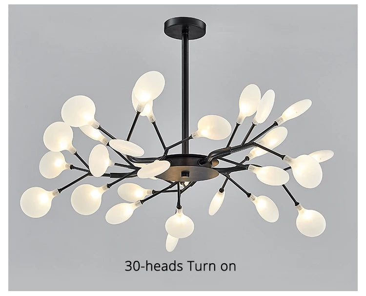 Modern Nordic gorgeous LED chandelier ceiling lamp