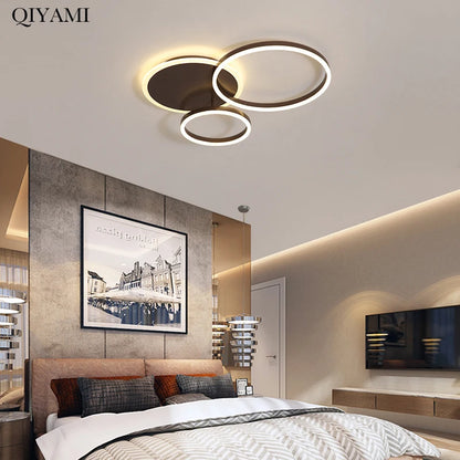 Modern Round Design Ceiling Lights  Circle Rings Lighting
