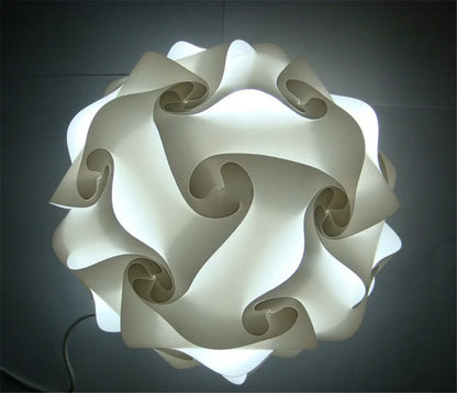 Modern Creative IQ DIY Puzzle Light Nordic Pendant Lamp Shade