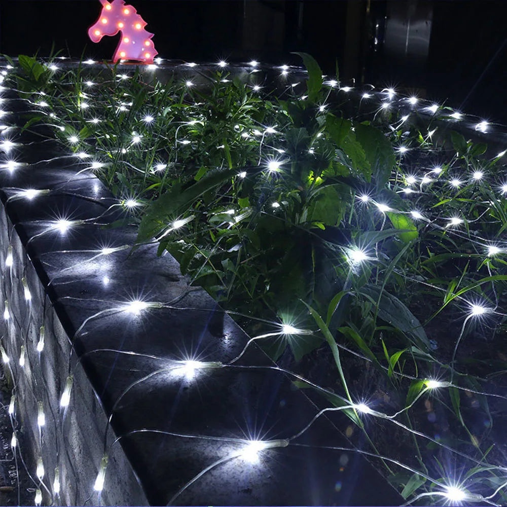 Christmas Garlands LED String Net Lights