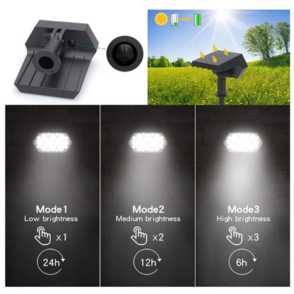108 LED Outdoor Solar Lights Solar Spot Lights Landscape