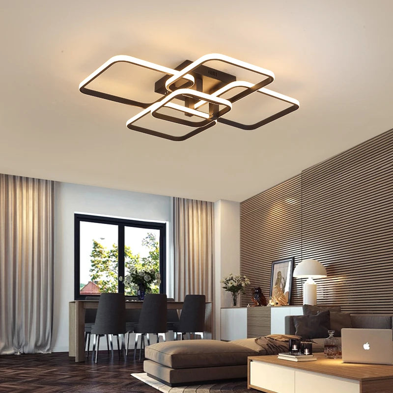 Modern LED Ceiling Chandelier Living Room LED Chandelier Lamp