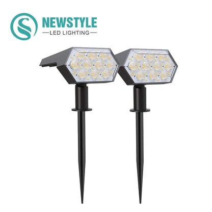 108 LED Outdoor Solar Lights Solar Spot Lights Landscape
