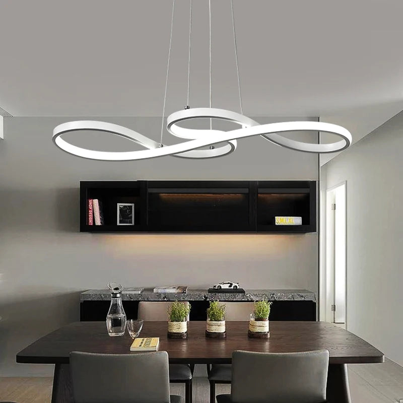 Hanging Lights Remote Dimming Kitchen Led Cord Pendant Lamp