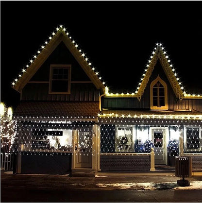 Christmas Garlands LED String Net Lights