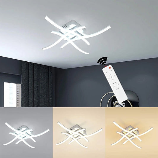 LED Ceiling Light 18W 24W Tri-color Dimmable Ceiling Lamps