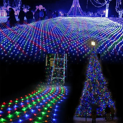 Christmas Garlands LED String Net Lights