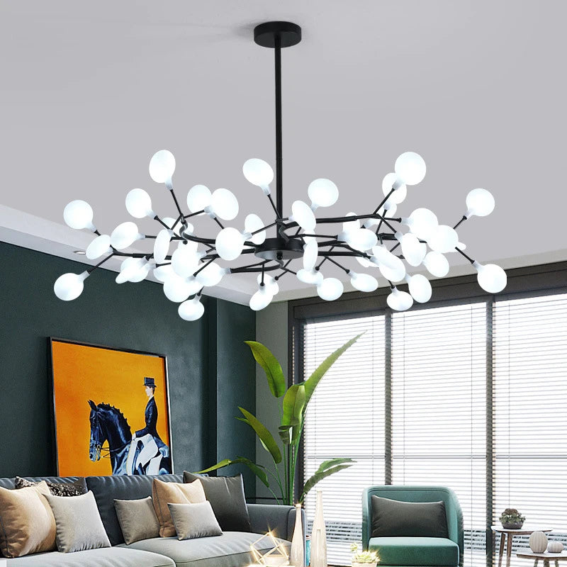 Modern Nordic gorgeous LED chandelier ceiling lamp