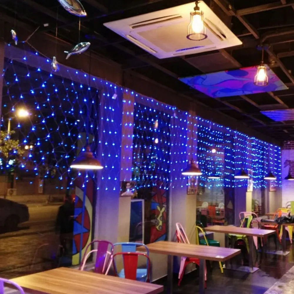 Christmas Garlands LED String Net Lights
