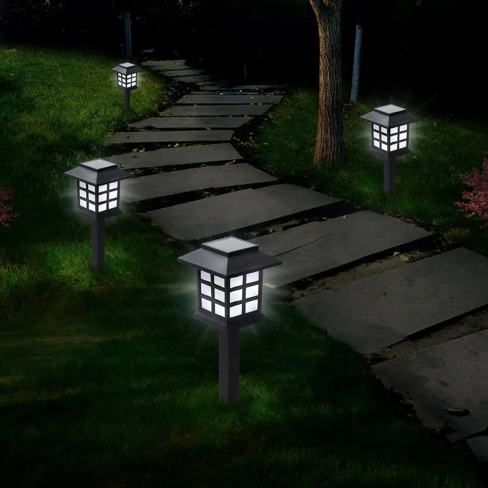 Led Solar Pathway Lights Waterproof Outdoor Solar Lamp