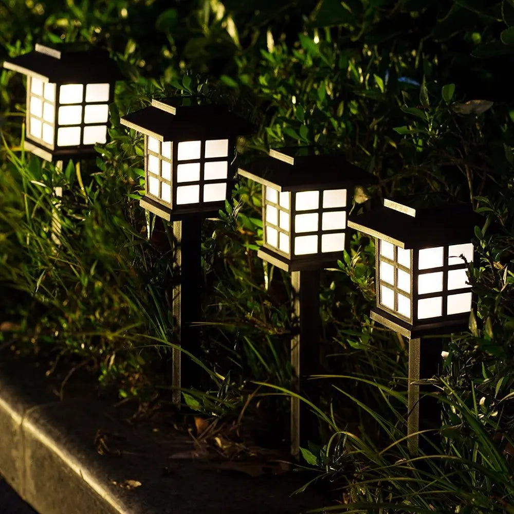 Led Solar Pathway Lights Waterproof Outdoor Solar Lamp