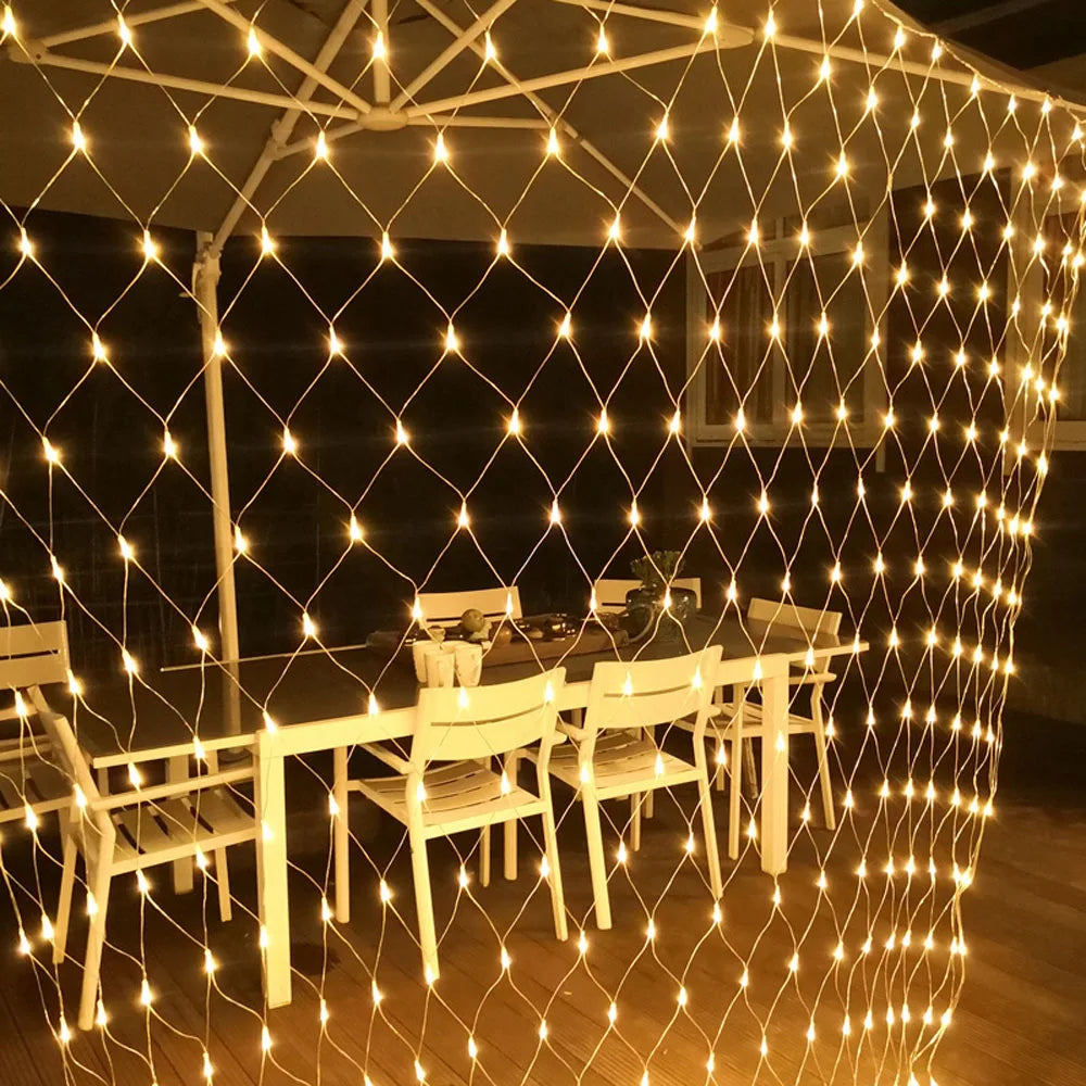 Christmas Garlands LED String Net Lights