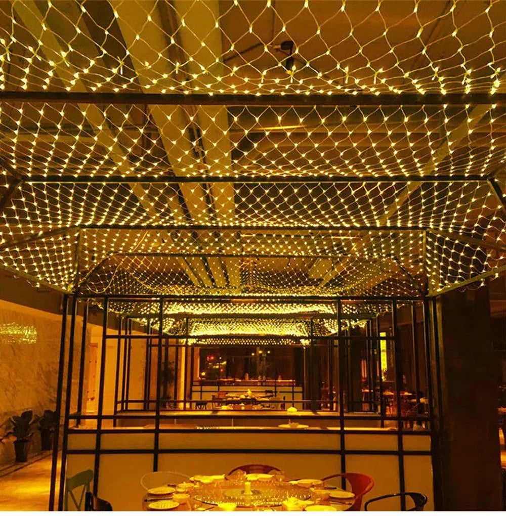 Christmas Garlands LED String Net Lights