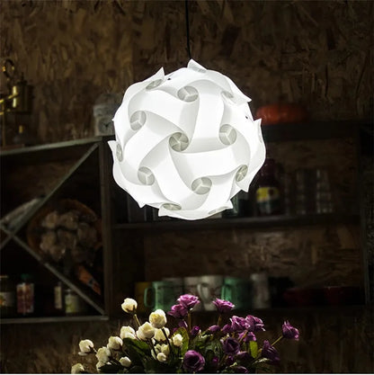 Modern Creative IQ DIY Puzzle Light Nordic Pendant Lamp Shade