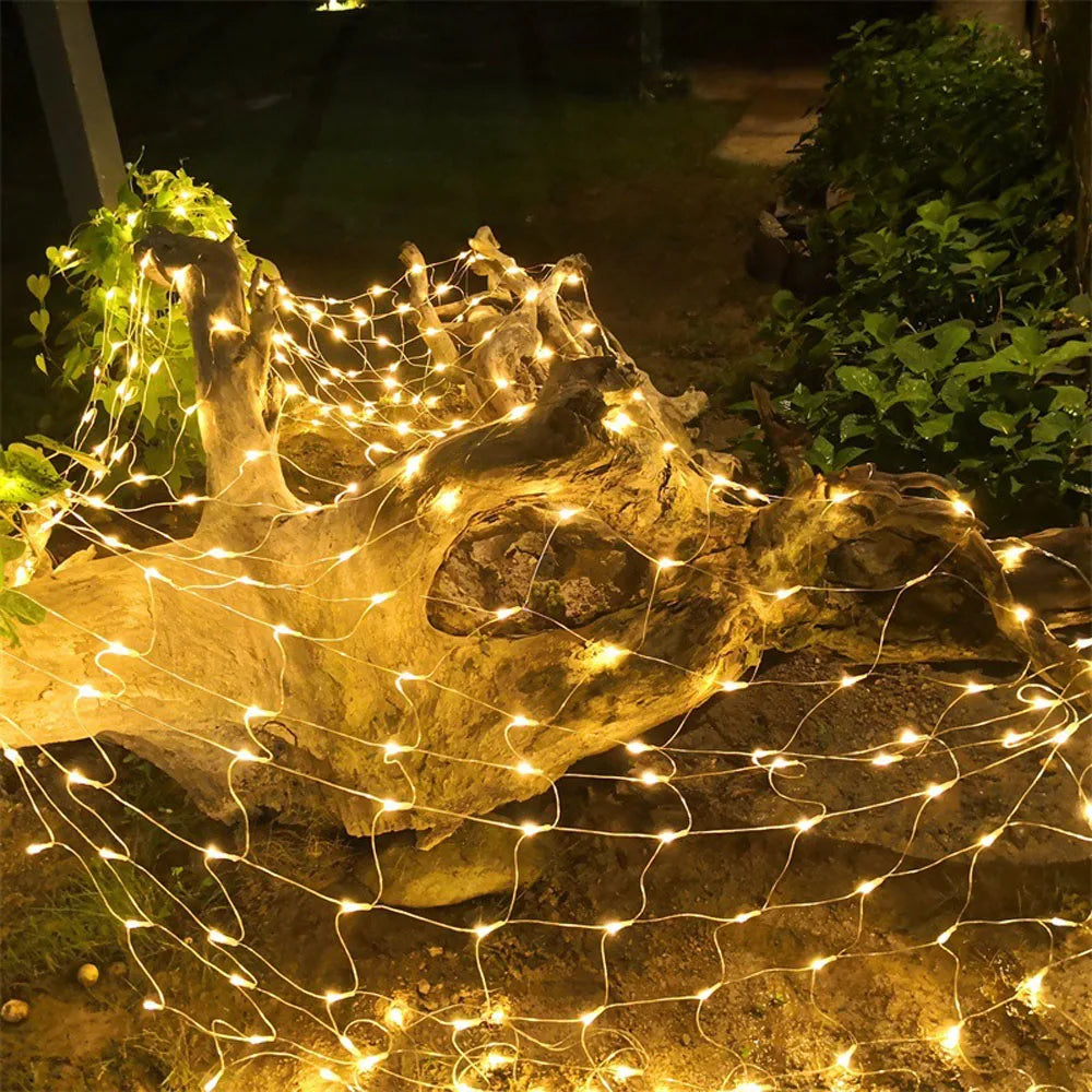 Christmas Garlands LED String Net Lights